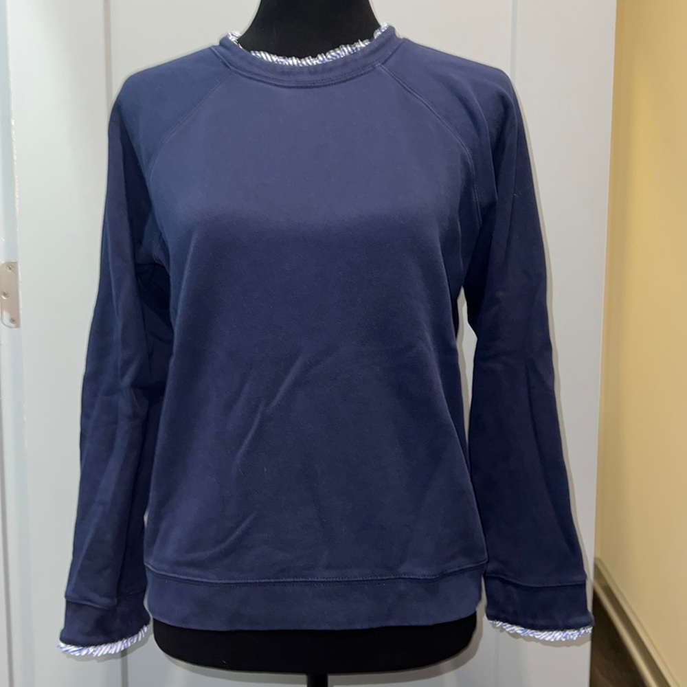 J. Crew Navy Top